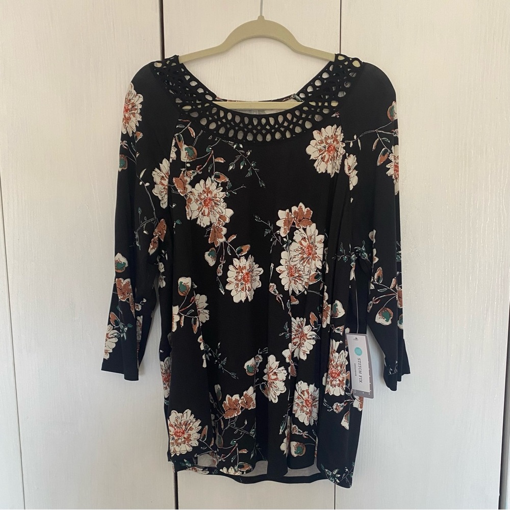 Danielrainn floral top 1X